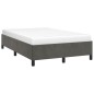 vidaXL Giroletto Grigio Scuro 120x200 cm in Velluto vidaXL Giroletto Grigio Scuro 120x200 cm in Velluto