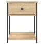 vidaXL Comodini 2 pz Rovere Sonoma 44x45x58 cm in Legno Multistrato vidaXL Comodini 2 pz Rovere Sonoma 44x45x58 cm in Legno Multistrato