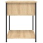 vidaXL Comodini 2 pz Rovere Sonoma 44x45x58 cm in Legno Multistrato vidaXL Comodini 2 pz Rovere Sonoma 44x45x58 cm in Legno Multistrato