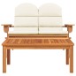 vidaXL Set Salotto da Giardino Adirondack 2pz Legno Massello di Acacia