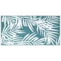vidaXL Tappeto da Esterno Aqua e Bianco 80x150 cm Design Reversibile vidaXL Tappeto da Esterno Aqua e Bianco 80x150 cm Design Reversibile