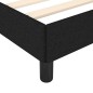 vidaXL Giroletto Nero 200x200 cm in Tessuto vidaXL Giroletto Nero 200x200 cm in Tessuto