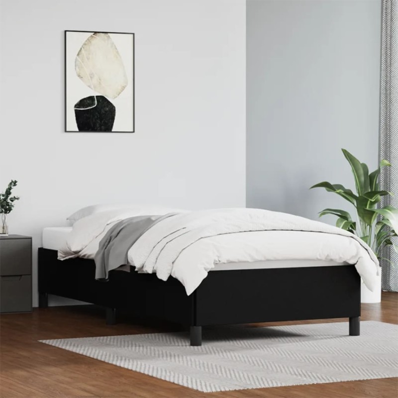 vidaXL Giroletto Nero 90x190 cm in Similpelle vidaXL Giroletto Nero 90x190 cm in Similpelle