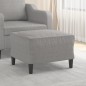 vidaXL Poggiapiedi Grigio Chiaro 60x50x41 cm in Tessuto vidaXL Poggiapiedi Grigio Chiaro 60x50x41 cm in Tessuto