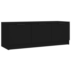 vidaXL Mobile Porta TV Nero 102x35x36,5 cm in Legno Multistrato