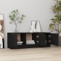 vidaXL Mobile Porta TV Nero 102x35x36,5 cm in Legno Multistrato