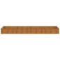 vidaXL Fioriera Rialzata da Giardino 387x100x36 cm in Acciaio Corten vidaXL Fioriera Rialzata da Giardino 387x100x36 cm in Acciaio Corten
