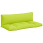 vidaXL Cuscini per Divani in Pallet 2 pz Verde Intenso in Tessuto