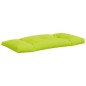 vidaXL Cuscini per Divani in Pallet 2 pz Verde Intenso in Tessuto