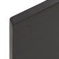 vidaXL Piano Tavolo Grigio Scuro 100x40x2 cm in Rovere Non Trattato vidaXL Piano Tavolo Grigio Scuro 100x40x2 cm in Rovere Non Trattato