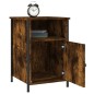 vidaXL Comodino Rovere Fumo 40x42x60 cm Legno Multistrato vidaXL Comodino Rovere Fumo 40x42x60 cm Legno Multistrato