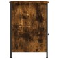 vidaXL Comodino Rovere Fumo 40x42x60 cm Legno Multistrato vidaXL Comodino Rovere Fumo 40x42x60 cm Legno Multistrato
