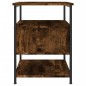vidaXL Comodino Rovere Fumo 40x42x56 cm Legno Multistrato vidaXL Comodino Rovere Fumo 40x42x56 cm Legno Multistrato