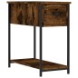 vidaXL Comodino Rovere Fumo 30x60x60 cm Legno Multistrato vidaXL Comodino Rovere Fumo 30x60x60 cm Legno Multistrato