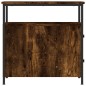 vidaXL Comodino Rovere Fumo 30x60x60 cm Legno Multistrato vidaXL Comodino Rovere Fumo 30x60x60 cm Legno Multistrato