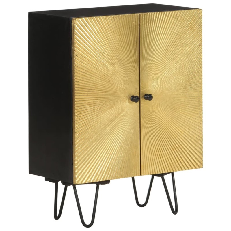 vidaXL Credenza 55x30x75 cm in Legno Massello di Mango vidaXL Credenza 55x30x75 cm in Legno Massello di Mango