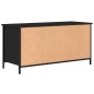 vidaXL Mobile Porta TV Nero 100x40x50 cm in Legno Multistrato vidaXL Mobile Porta TV Nero 100x40x50 cm in Legno Multistrato
