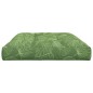 vidaXL Cuscino per Pallet con Motivo a Foglie 120x80x12 cm in Tessuto