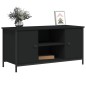 vidaXL Mobile Porta TV Nero 100x40x50 cm in Legno Multistrato vidaXL Mobile Porta TV Nero 100x40x50 cm in Legno Multistrato