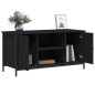 vidaXL Mobile Porta TV Nero 100x40x50 cm in Legno Multistrato vidaXL Mobile Porta TV Nero 100x40x50 cm in Legno Multistrato