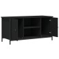vidaXL Mobile Porta TV Nero 100x40x50 cm in Legno Multistrato vidaXL Mobile Porta TV Nero 100x40x50 cm in Legno Multistrato