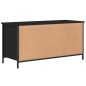 vidaXL Mobile Porta TV Nero 100x40x50 cm in Legno Multistrato vidaXL Mobile Porta TV Nero 100x40x50 cm in Legno Multistrato