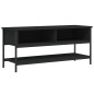vidaXL Mobile Porta TV Nero 100x35x45 cm in Legno Multistrato