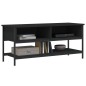 vidaXL Mobile Porta TV Nero 100x35x45 cm in Legno Multistrato