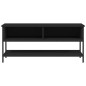 vidaXL Mobile Porta TV Nero 100x35x45 cm in Legno Multistrato