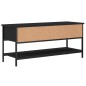 vidaXL Mobile Porta TV Nero 100x35x45 cm in Legno Multistrato