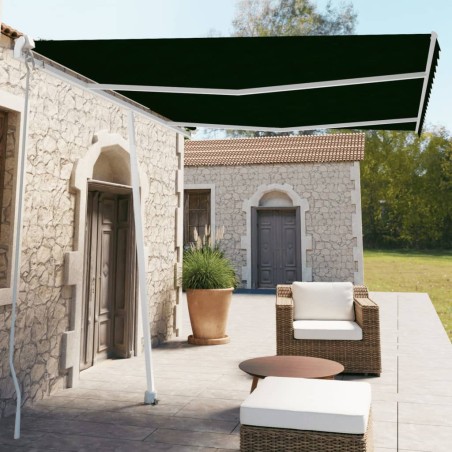 Tenda da Sole Retrattile Manuale 350x250 cm Antracite