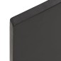 vidaXL Piano Tavolo Grigio Scuro 80x50x2 cm in Rovere Non Trattato vidaXL Piano Tavolo Grigio Scuro 80x50x2 cm in Rovere Non Trattato