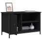 vidaXL Mobile Porta TV Nero 80x40x50 cm in Legno Multistrato vidaXL Mobile Porta TV Nero 80x40x50 cm in Legno Multistrato