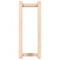 vidaXL Portasciugamani 23x18x60 cm in Legno Massello di Pino vidaXL Portasciugamani 23x18x60 cm in Legno Massello di Pino