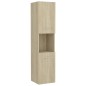 Set Mobili da Bagno Rovere Sonoma in Truciolato Set Mobili da Bagno Rovere Sonoma in Truciolato