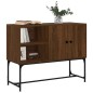 vidaXL Credenza Rovere Marrone 100x40x79,5 cm in Legno Multistrato vidaXL Credenza Rovere Marrone 100x40x79,5 cm in Legno Multistrato