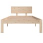 vidaXL Giroletto 90x190 cm in Legno Massello di Pino vidaXL Giroletto 90x190 cm in Legno Massello di Pino