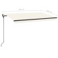 Tenda da Sole Retrattile Automatica 450x300 cm Crema Tenda da Sole Retrattile Automatica 450x300 cm Crema