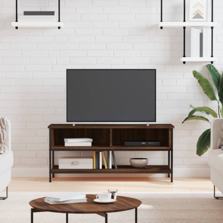 vidaXL Mobile Porta TV Rovere Marrone 100x35x45cm in Legno Multistrato
