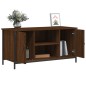 vidaXL Mobile Porta TV Rovere Marrone 100x40x50 cm Legno Multistrato vidaXL Mobile Porta TV Rovere Marrone 100x40x50 cm Legno Multistrato