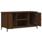 vidaXL Mobile Porta TV Rovere Marrone 100x40x50 cm Legno Multistrato vidaXL Mobile Porta TV Rovere Marrone 100x40x50 cm Legno Multistrato