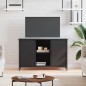 vidaXL Mobile Porta TV Nero 100x35x65 cm in Legno Multistrato vidaXL Mobile Porta TV Nero 100x35x65 cm in Legno Multistrato