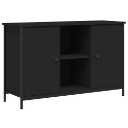 vidaXL Mobile Porta TV Nero 100x35x65 cm in Legno Multistrato