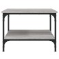 vidaXL Tavolino da Salotto Grigio Sonoma 55x55x40 cm Legno Multistrato