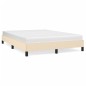 vidaXL Giroletto Grigio Crema 140x200 cm in Tessuto vidaXL Giroletto Grigio Crema 140x200 cm in Tessuto