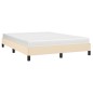 vidaXL Giroletto Grigio Crema 140x200 cm in Tessuto vidaXL Giroletto Grigio Crema 140x200 cm in Tessuto
