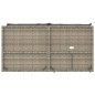 vidaXL Set Divani da Giardino 5 pz con Cuscini in Polyrattan Grigio vidaXL Set Divani da Giardino 5 pz con Cuscini in Polyrattan Grigio