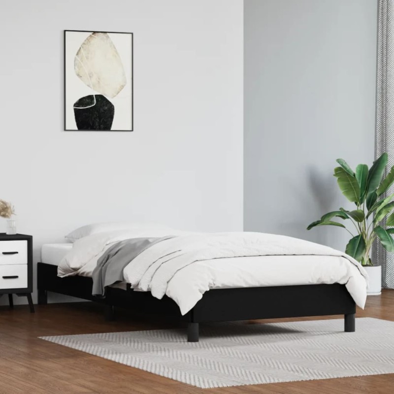 vidaXL Giroletto Nero 90x190 cm in Similpelle vidaXL Giroletto Nero 90x190 cm in Similpelle