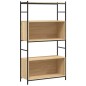 vidaXL Libreria Rovere Sonoma 80x30x145,5 cm Legno Multistrato e Ferro vidaXL Libreria Rovere Sonoma 80x30x145,5 cm Legno Multistrato e Ferro