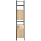 vidaXL Libreria Rovere Sonoma 80x30x145,5 cm Legno Multistrato e Ferro vidaXL Libreria Rovere Sonoma 80x30x145,5 cm Legno Multistrato e Ferro